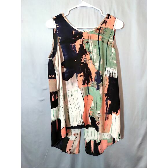 Mossimo Abstract Pastel Tank top - Picture 4 of 6
